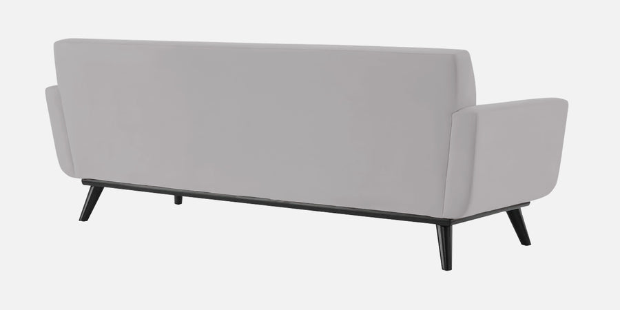 Tucker Velvet 3 Seater Sofa In Concrete Brown Colour - Febonic Living