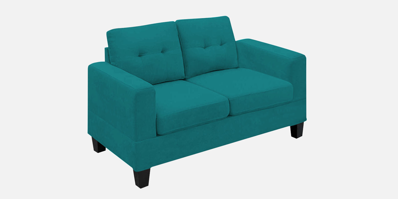 Thomas Fabric 2 Seater Sofa in Sea Green Colour