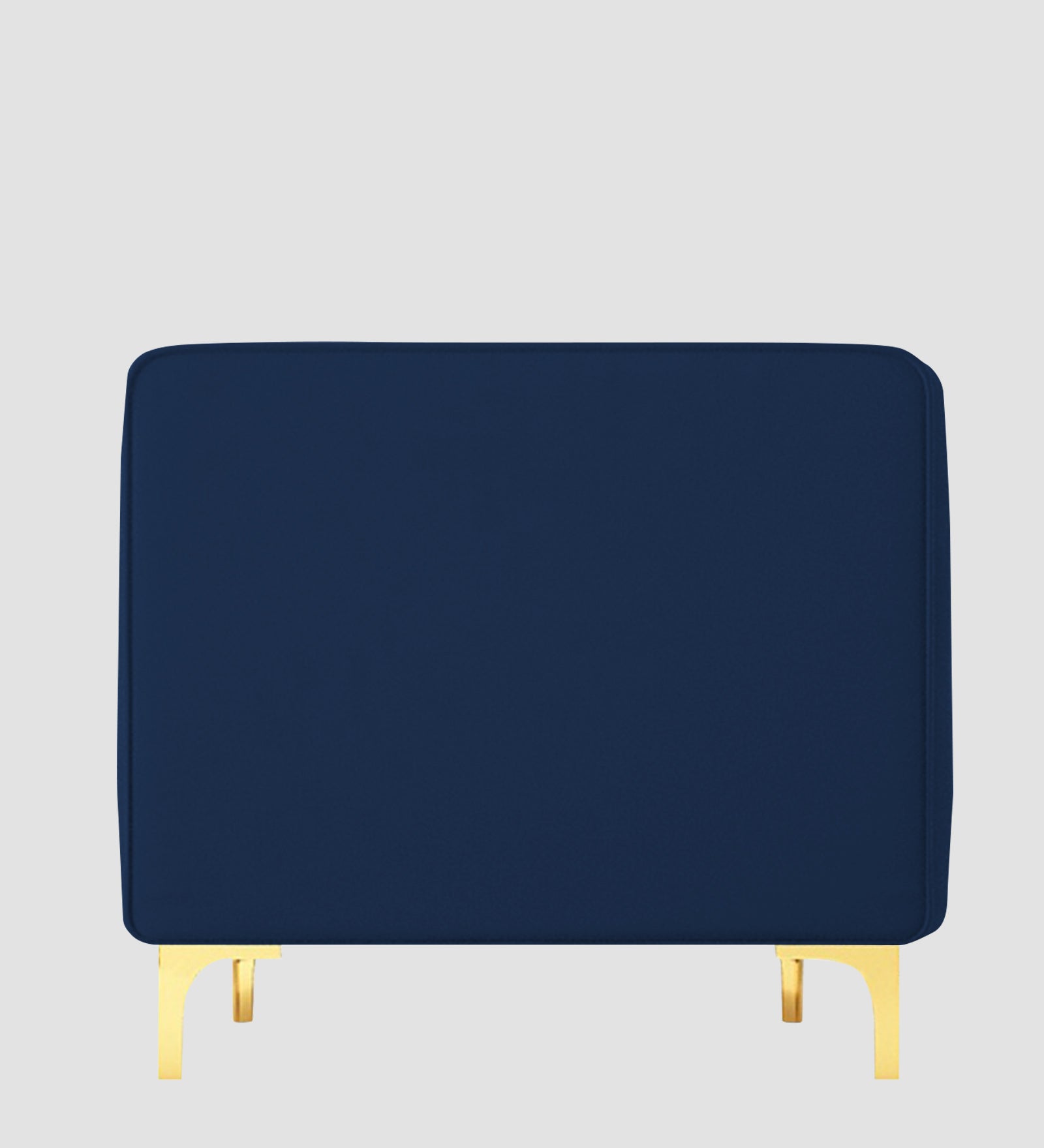 Saban Velvet 1 Seater Sofa in imperial blue Colour - Febonic Living