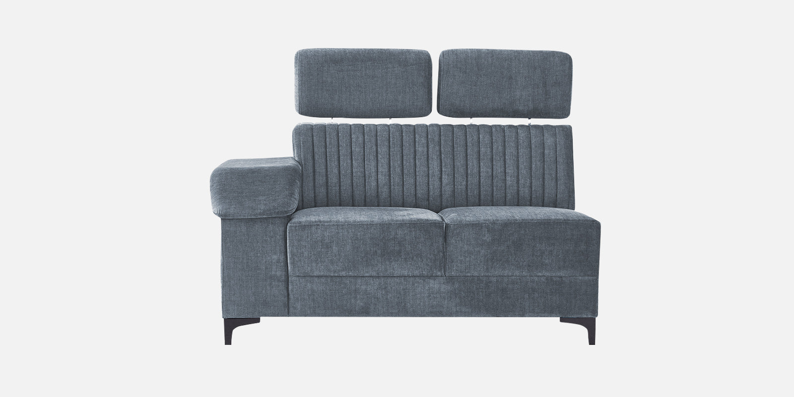 Draco Fabric Corner Sofa in Indigo Blue Colour