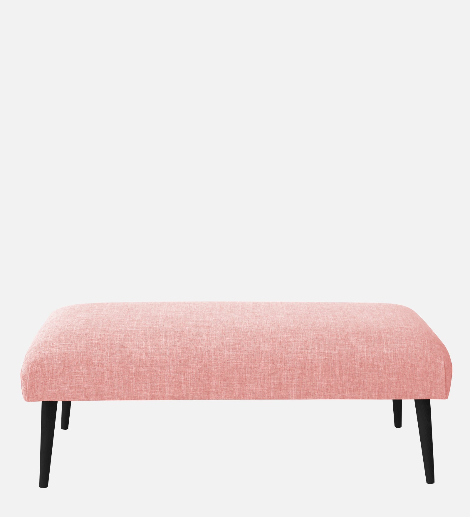 Adon Velvet Bench In Millennial Pink Colour