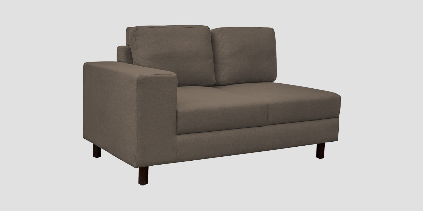 Betty Fabric 6 Seater RHS Corner Sofa In Hazel Beige Colour - Febonic Living