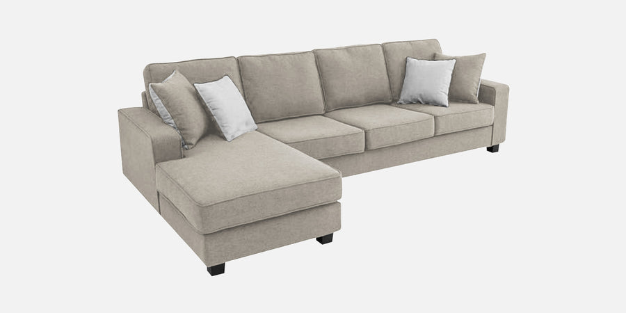 Ladybug Fabric Rhs Sectional Sofa 3 Lounger In Ash Grey Colour - Febonic Living