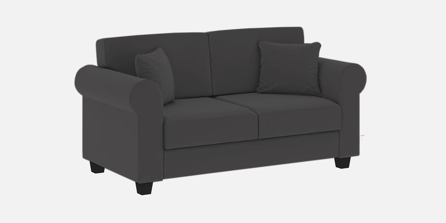 Numonk Velvet 2 Seater Sofa In Davy Grey Colour - Febonic Living