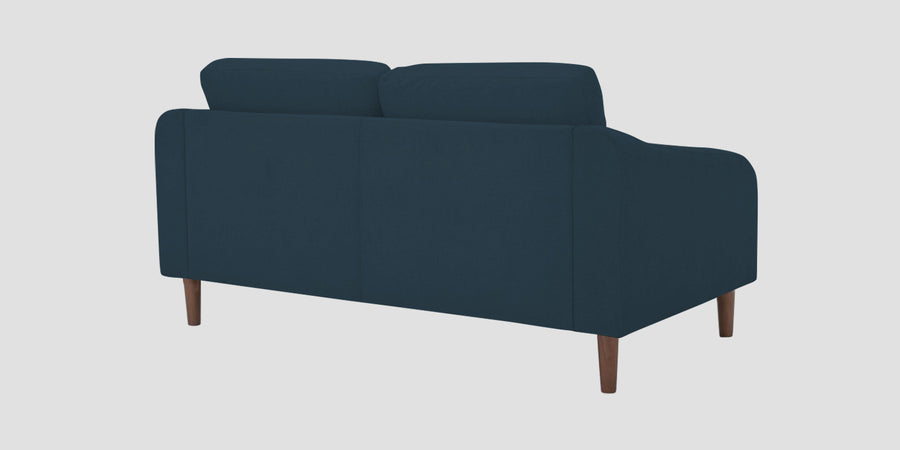 Elara Fabric 2 Seater Sofa In Cool Blue Colour - Febonic Living