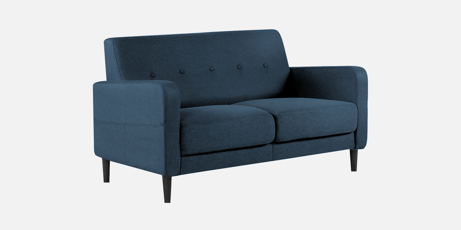 Marq Fabric 2 Seater Sofa in Light Blue Colour