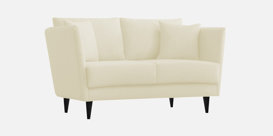 Norway Velvet 2 Seater Sofa In Warm White Colour - Febonic Living