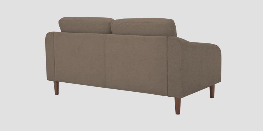Elara Fabric 2 Seater Sofa In Hazel Beige Colour - Febonic Living
