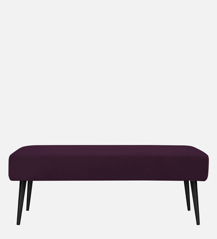 Orbit Fabric Bench In Greek Purple Colour - Febonic Living