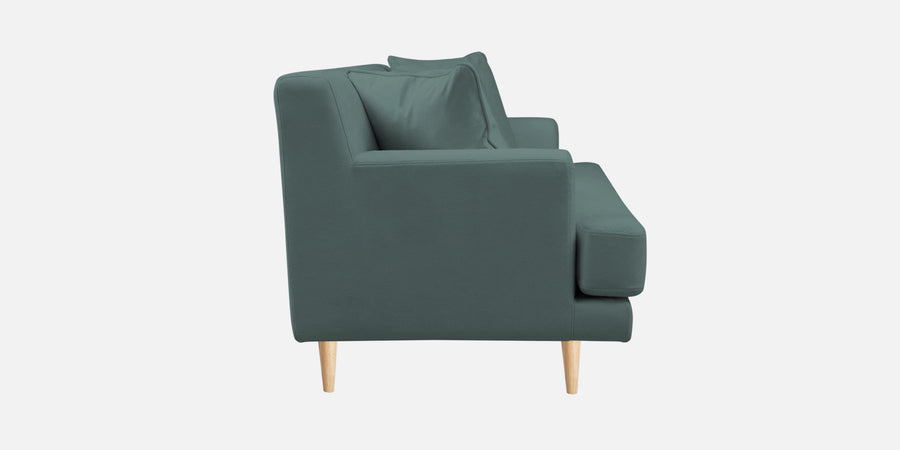 Woody Fabric 2 Seater Sofa In Pista Green Colour - Febonic Living