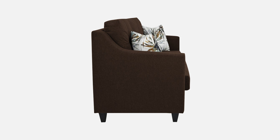 Welly Fabric 2 Seater Sofa In Cidar Brown Colour - Febonic Living