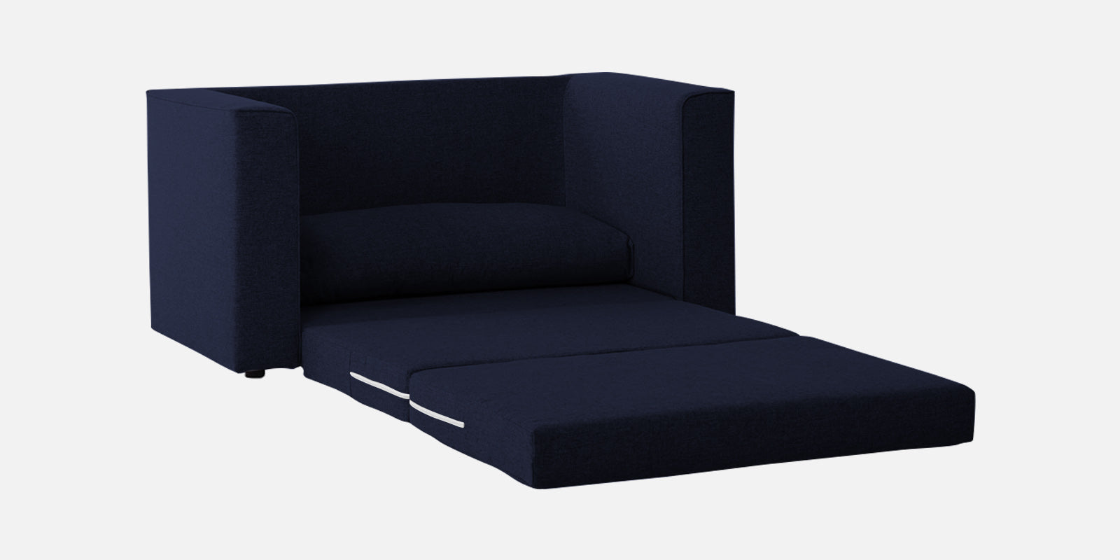 Kenia Fabric 2 Seater Convertible Sofa Cum Bed in Royal Blue Colour