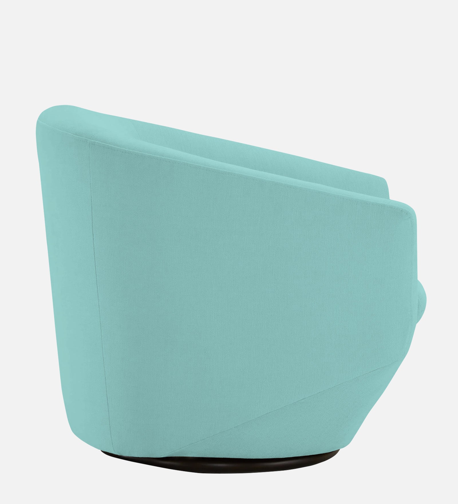 Haddie Velvet Swivel Chair in Barmunda Aqua Colour