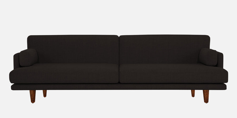 Ricky Fabric 3 Seater Sofa In Cara Brown Colour - Febonic Living