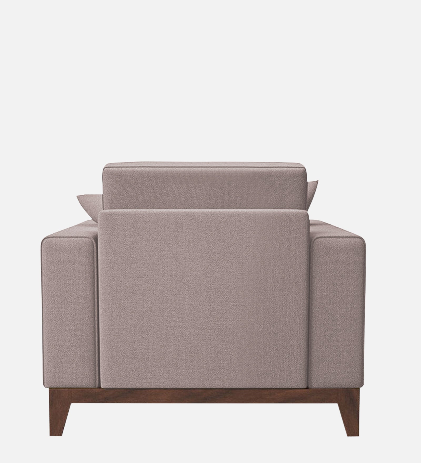 Luca Fabric 1 Seater Sofa in Almond Beige Colour