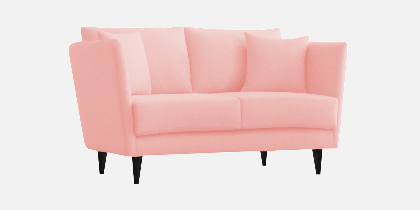 Norway Velvet 2 Seater Sofa In Millennial Pink Colour