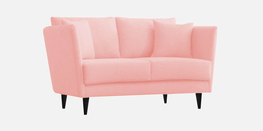 Norway Velvet 2 Seater Sofa In Millennial Pink Colour - Febonic Living