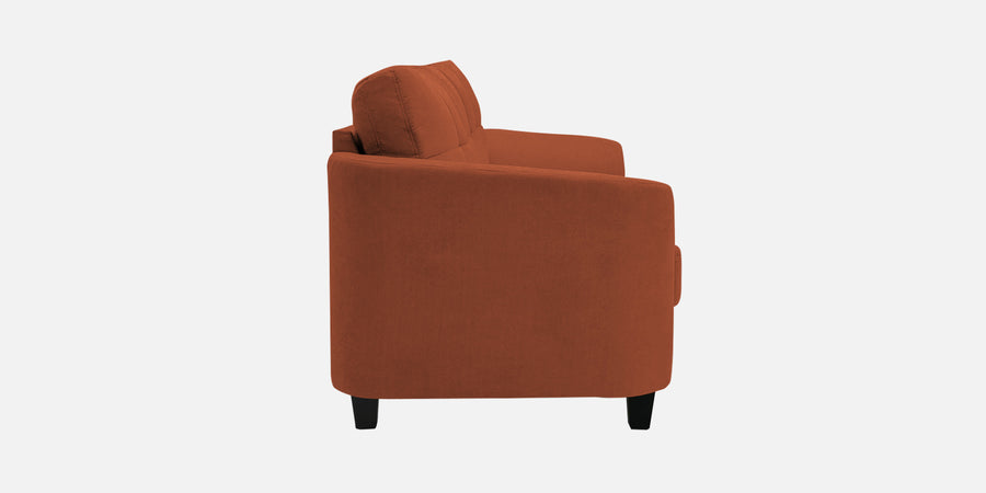 Mulan Fabric 2 Seater Sofa In Royal Orange Colour - Febonic Living