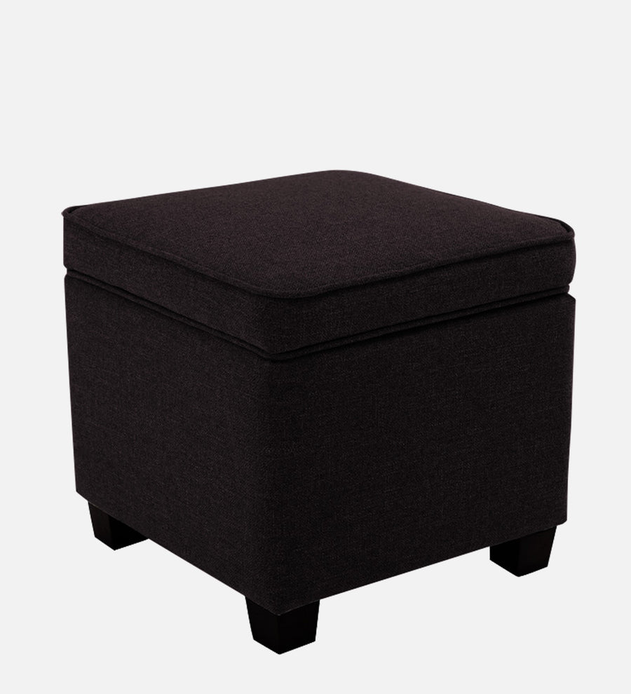 Sudan Fabric Ottoman In Cara Brown Colour With Storage - Febonic Living