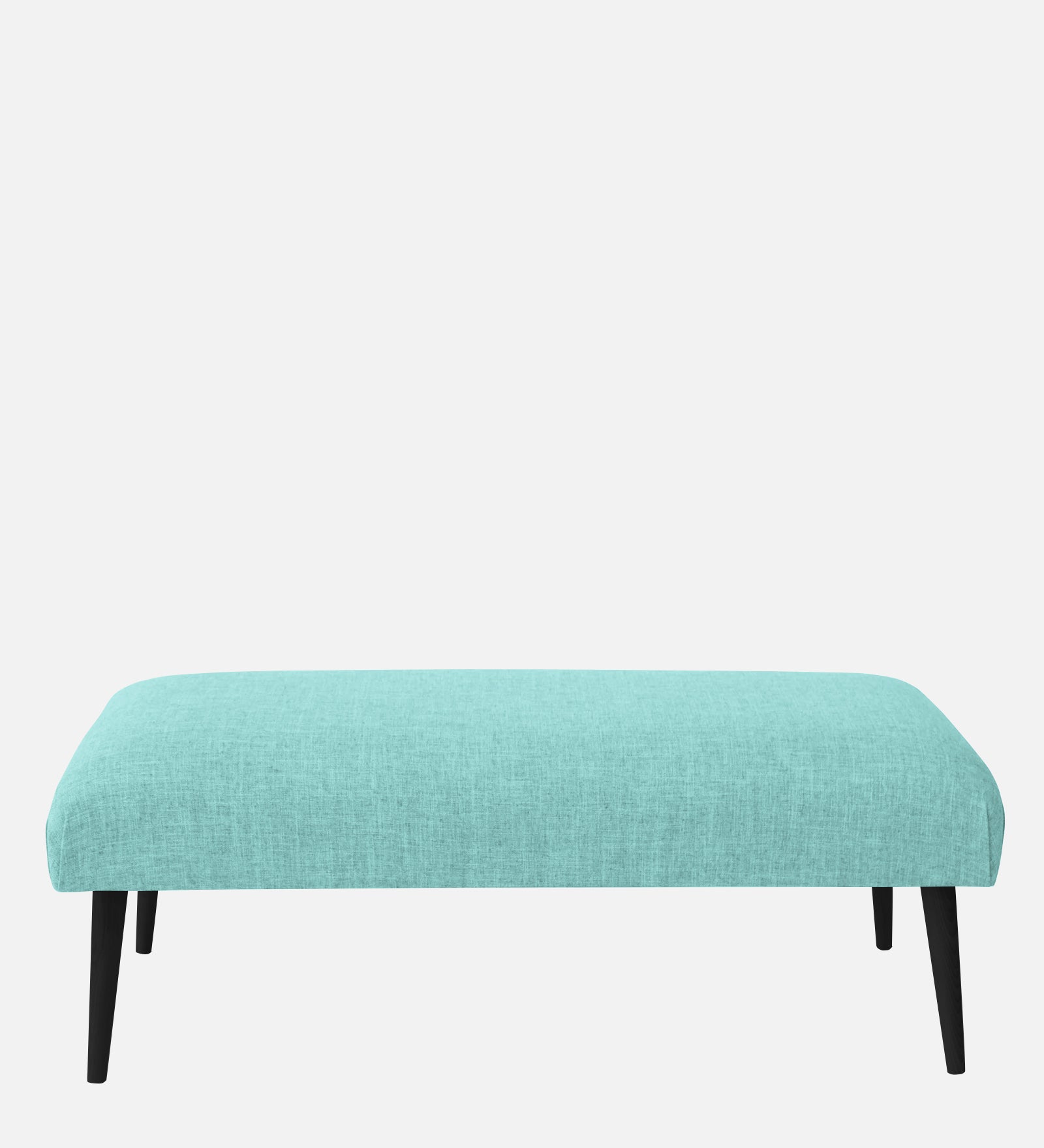 Adon Velvet Bench In Barmunda Aqua Colour