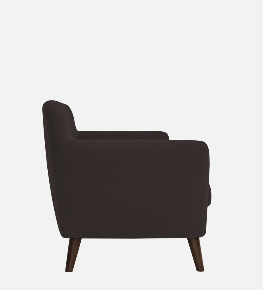 Goofy Fabric 1 Seater Sofa In Pebble Brown Colour - Febonic Living