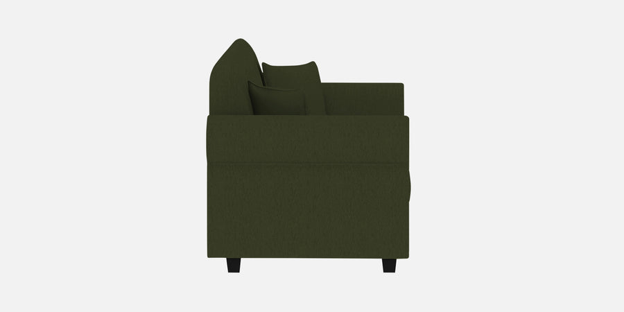 Derado Fabric 3 Seater Sofa In Olive Green Colour - Febonic Living