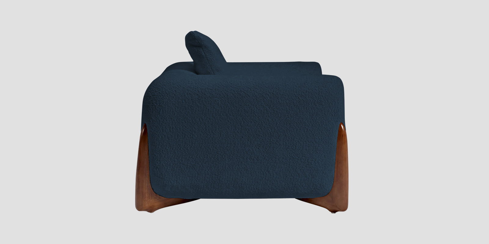 Boko Boucle 2 Seater Sofa In Classic Blue Colour - Febonic Living