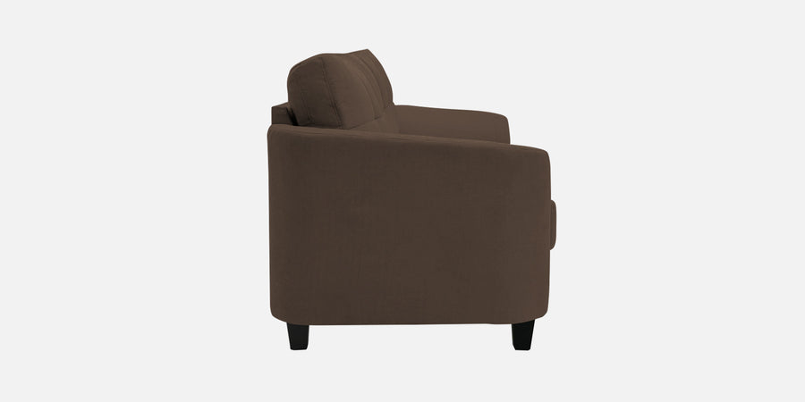 Mulan Fabric 2 Seater Sofa In Rose Brown Colour - Febonic Living