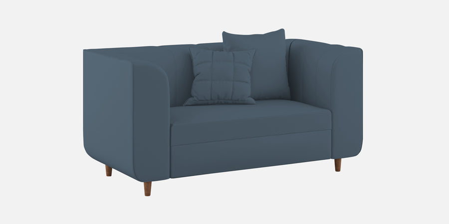 Sumo Velvet 2 Seater Sofa In Oxford Blue Colour - Febonic Living