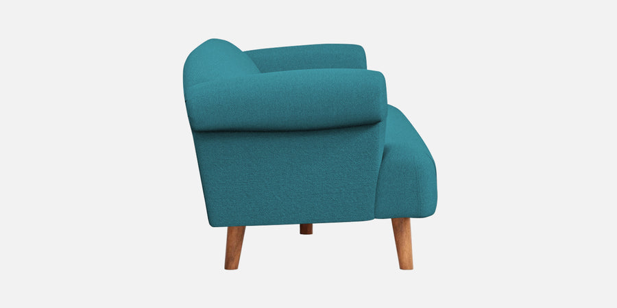 Barber Fabric 3 Seater Sofa In Water Blue Colour - Febonic Living