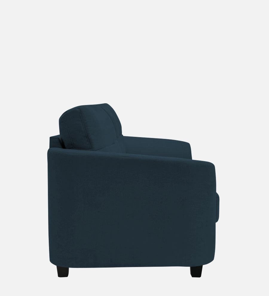 Mulan Fabric 1 Seater Sofa In Cool Blue Colour - Febonic Living