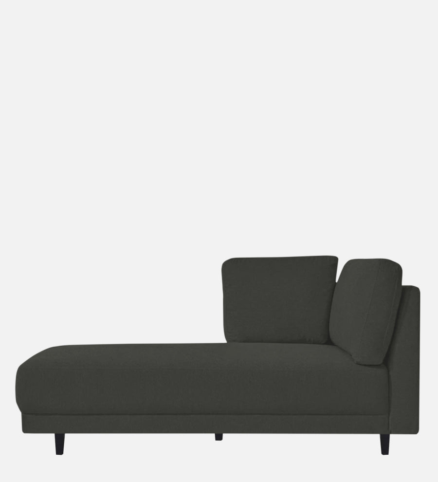 Jonze Velvet Lhs Chaise Lounger In Hory Grey Colour - Febonic Living