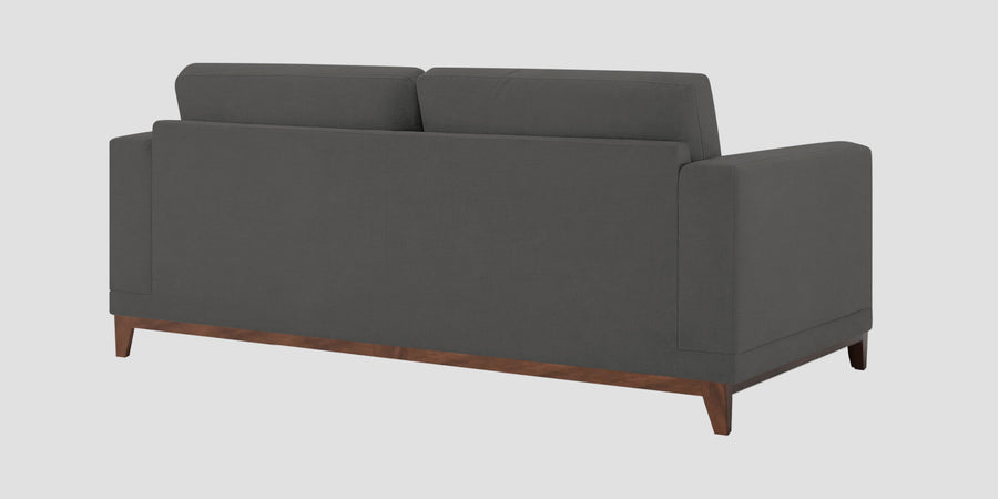 Esha Fabric 2 Seater Sofa In Stone Grey Colour - Febonic Living