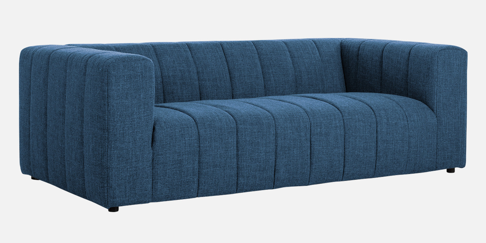 Lara Fabric 3 Seater Sofa in Light Blue Colour