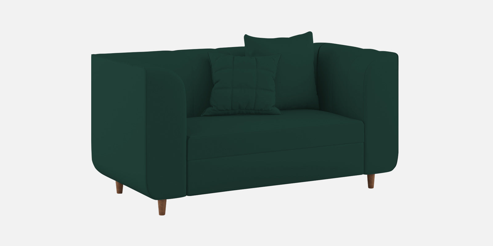 Sumo Velvet 2 Seater Sofa in Forest Green Colour