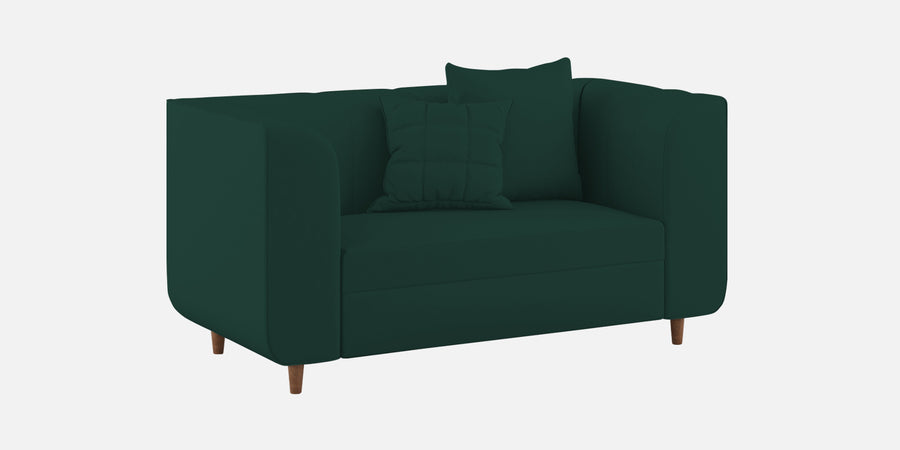 Sumo Velvet 2 Seater Sofa In Forest Green Colour - Febonic Living