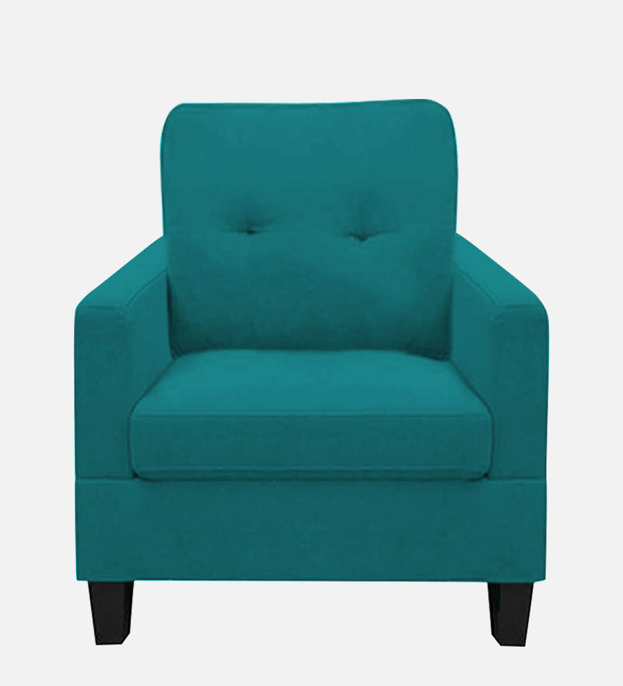 Thomas Fabric 1 Seater Sofa In Sea Green Colour - Febonic Living