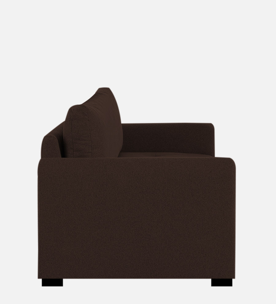Sigma Fabric 1 Seater Sofa In Coffee Brown Colour - Febonic Living