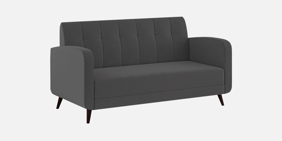 Wiki Velvet 3 Seater Sofa In Davy Grey Colour - Febonic Living