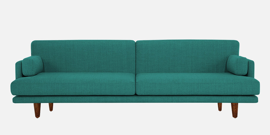Ricky Fabric 3 Seater Sofa In Sea Green Colour - Febonic Living