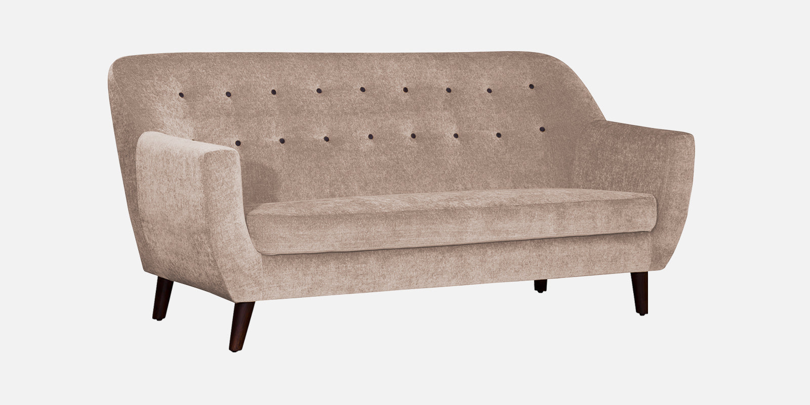 German Fabric 3 Seater Sofa in Kadhi Beige Colour