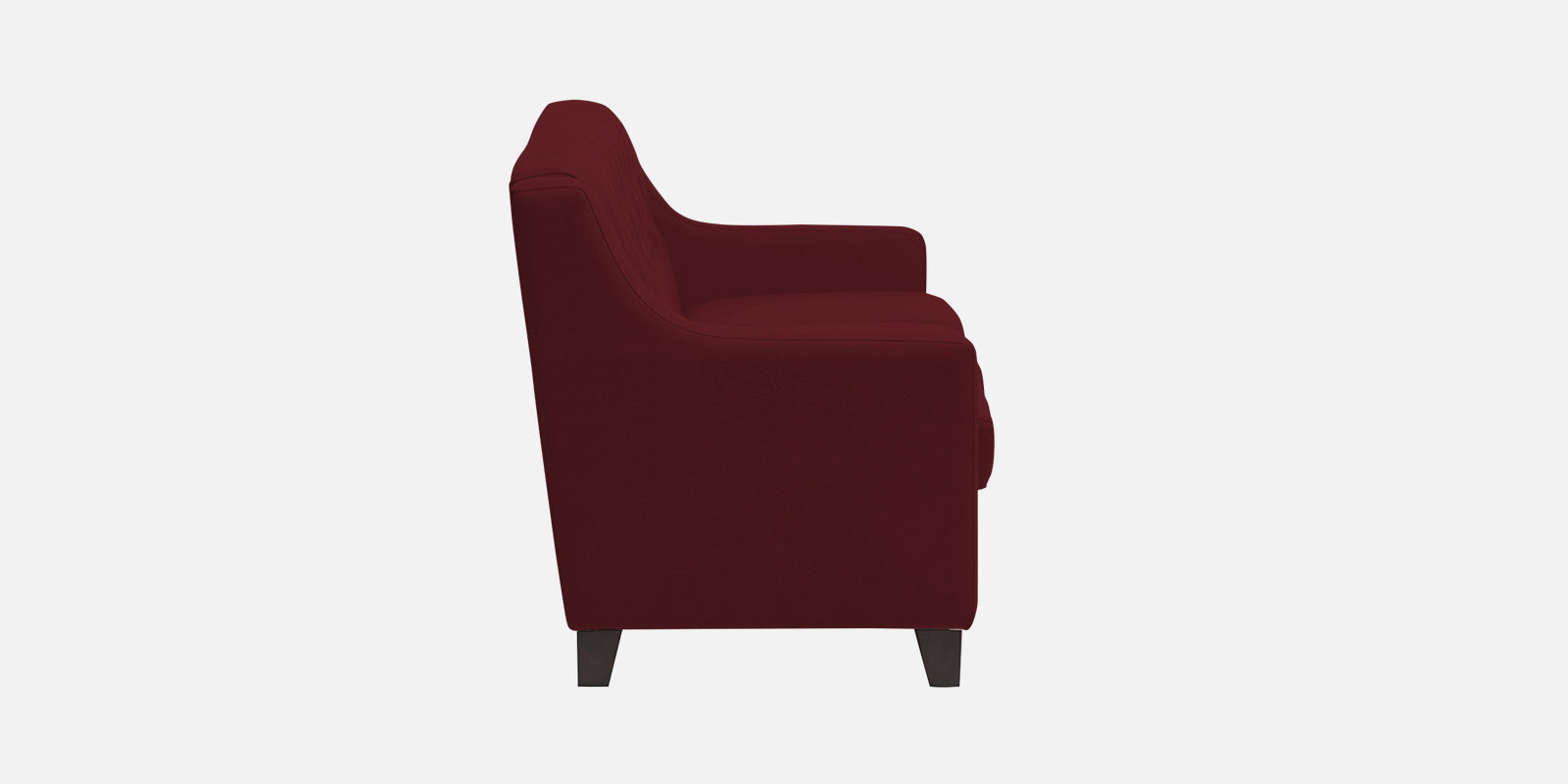 Baidy Fabric 3 Seater Sofa in Blood Maroon Colour