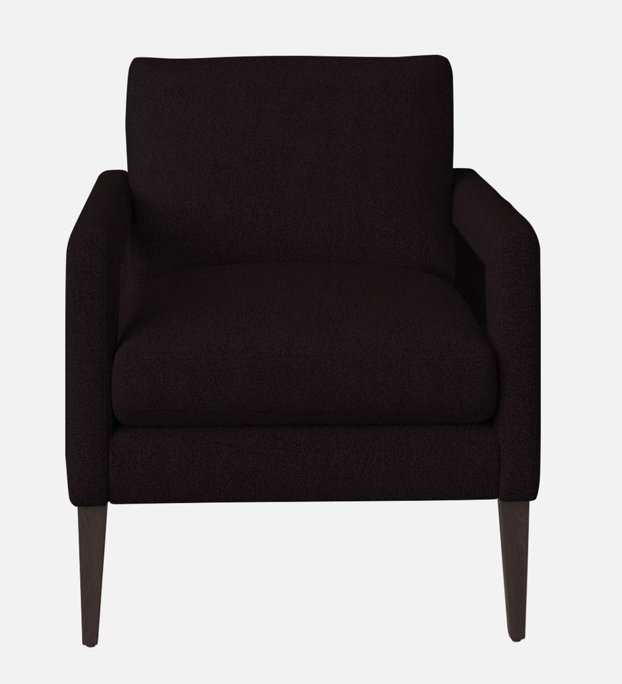 Olsen Fabric Arm Chair In Cara Brown Colour - Febonic Living