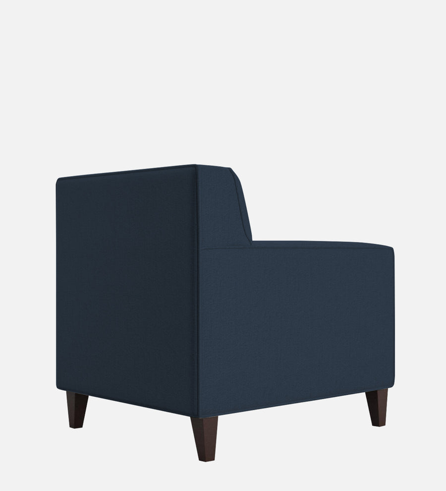 Miller Fabric 1 Seater Sofa In Denim Blue Colour - Febonic Living