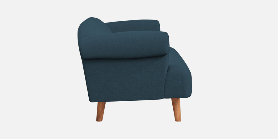 Barber Fabric 2 Seater Sofa In Cool Blue Colour - Febonic Living