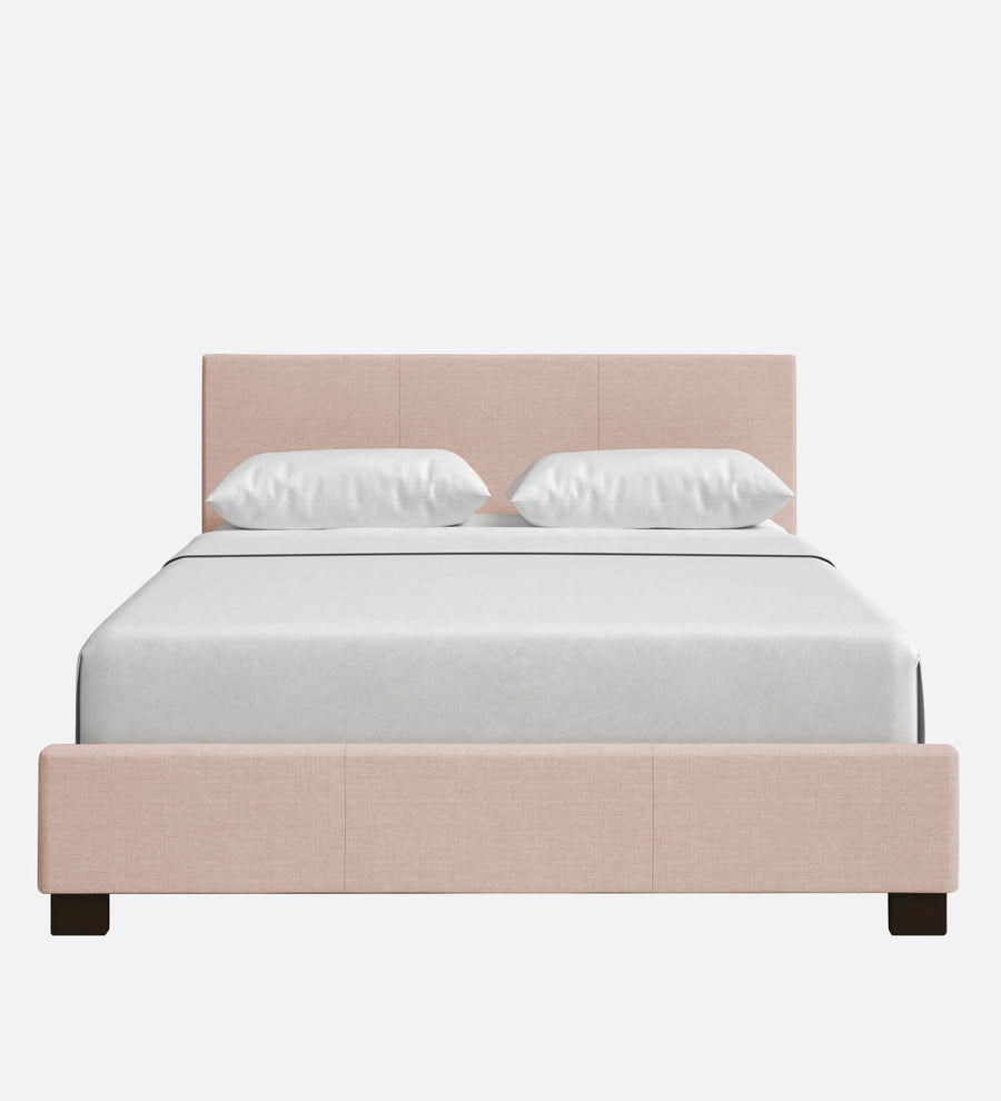 Lora Fabric Upholstered Queen Size Bed In Woom Beige Colour - Febonic Living
