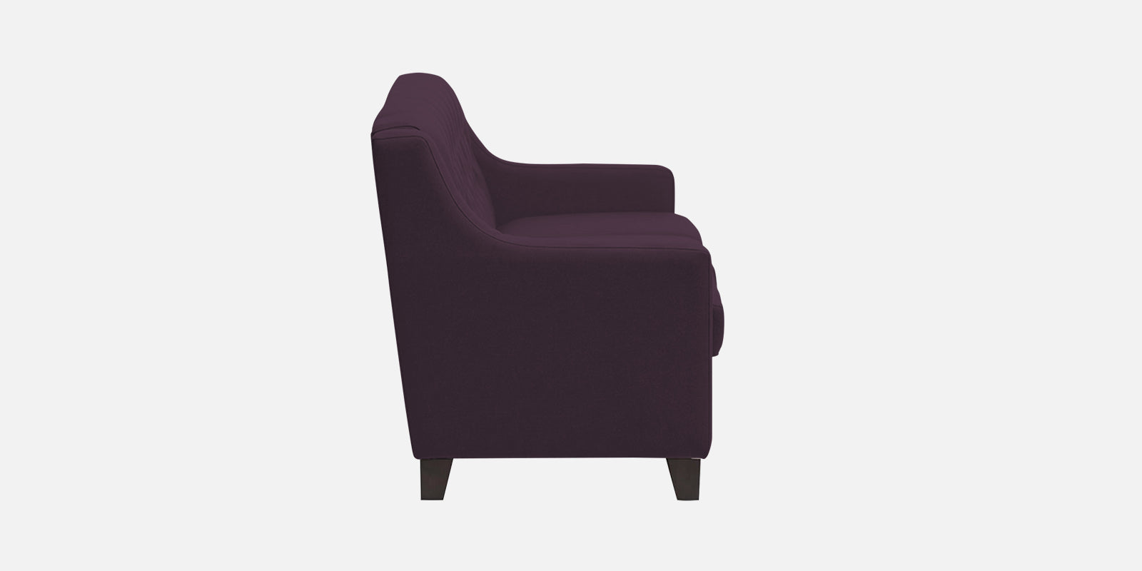 Baidy Fabric 3 Seater Sofa in Greek Purple Colour