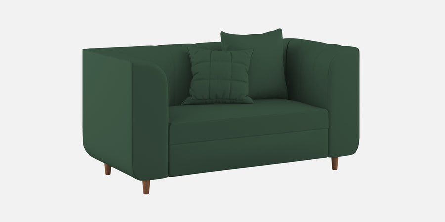Sumo Velvet 2 Seater Sofa In Amazon Green Colour - Febonic Living