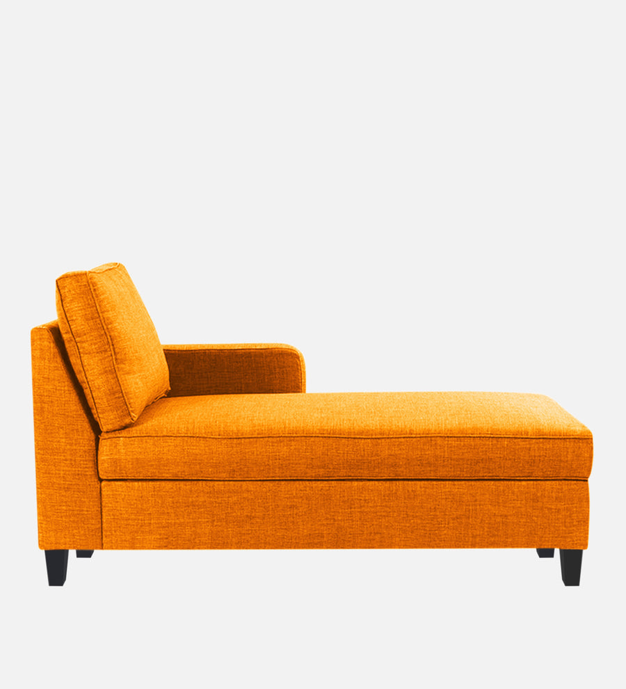 Harry Fabric Rhs Chaise Lounger In Vivid Orange Colour - Febonic Living