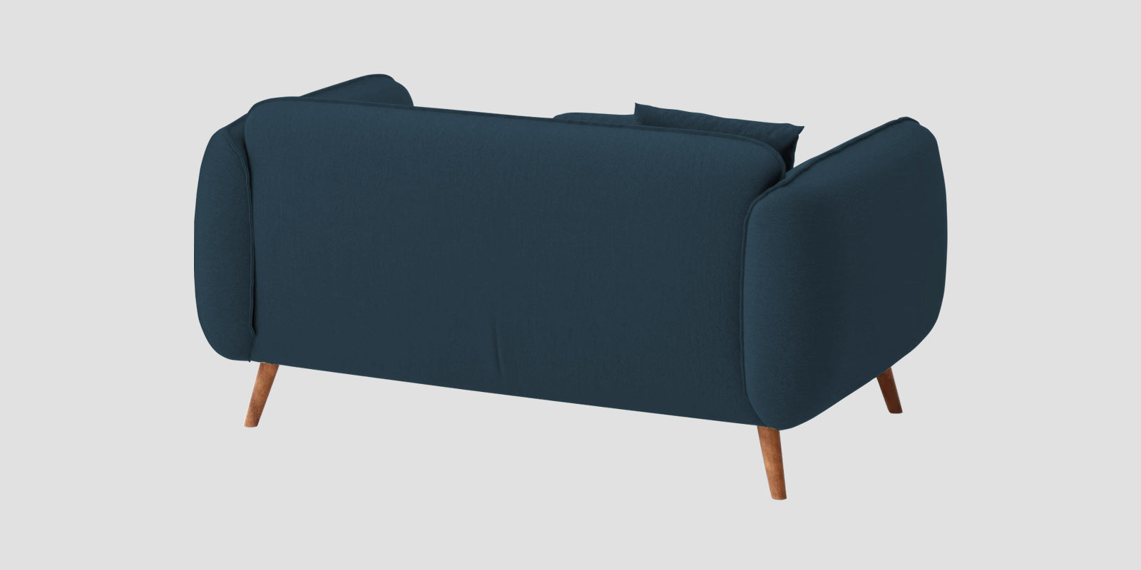 Zia Fabric 2 Seater Sofa In Cool Blue Colour - Febonic Living